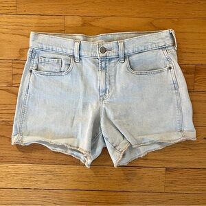 Light Blue Denim Women Shorts